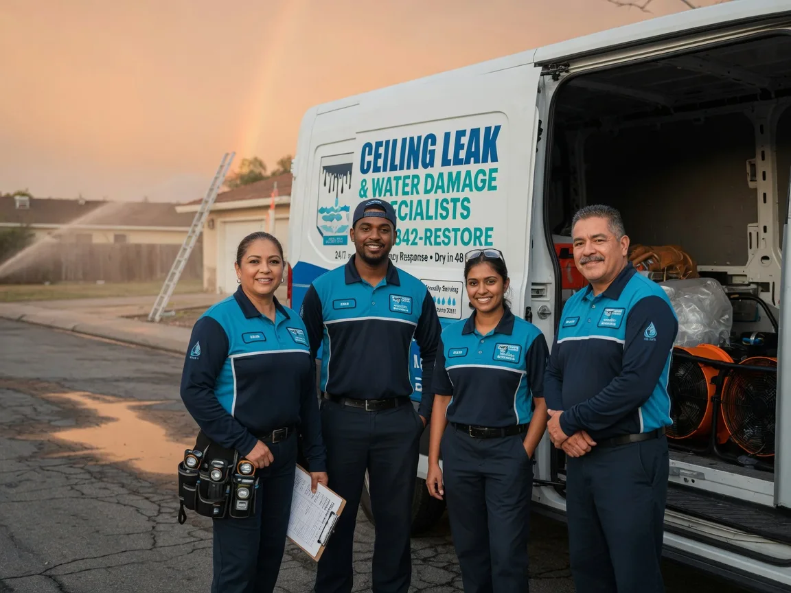 Ceiling Leak Cleanup company in Burlington, ND